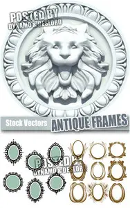 Antique frames - Stock Vectors