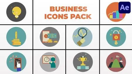 Business Icons Pack for After Effects 46681899