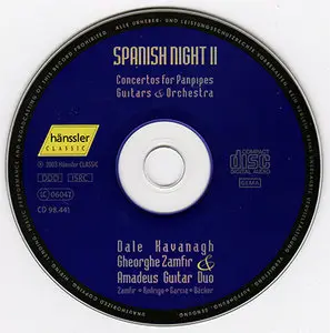 Amadeus Guitar Duo with Gheorghe Zamfir -  Spanish Night II: Concertos for Panpipes, Guitars & Orchestra (2003)