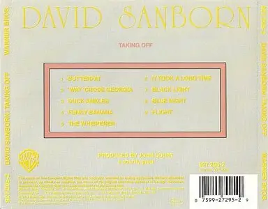 David Sanborn - Taking Off (1975) {Warner}
