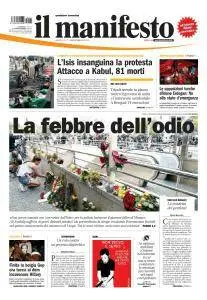 il Manifesto - 24 Luglio 2016