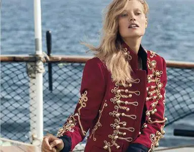 Toni Garrn by Daniel Riera for Harper's Bazaar US October 2016