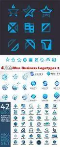 Vectors - Blue Business Logotypes 2