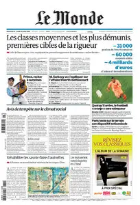 Le Monde – 11 - 12 July 2010