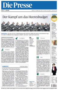 Die Presse, 20.  Januar 2014