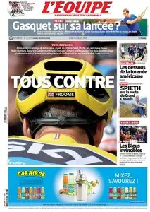 L'Equipe du Jeudi 16 Juillet 2015
