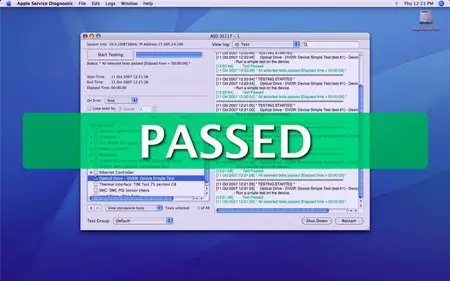 Apple Service Diagnostics 3S152