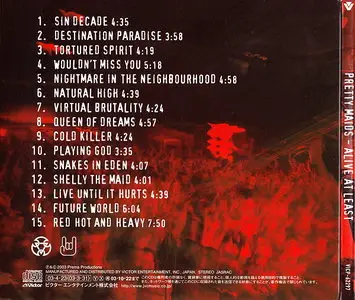 Pretty Maids - Alive At Least (2003) [Japanese Ed.]