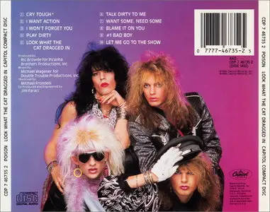 Poison - Look What The Cat Dragged In (1986)