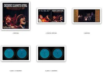 Creedence Clearwater Revival - Chronicle (1976) US Pitman Pressing - 2 LP/FLAC In 24bit/96kHz