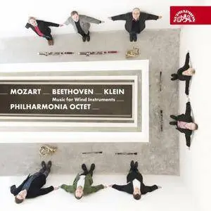 PhilHarmonia Octet - Mozart, Beethoven, Klein: Music for Wind Instruments (2017)