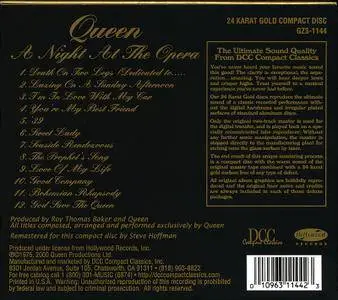 Queen - A Night At The Opera (1975) [DCC, GZS-1144]