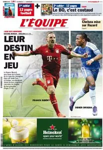 L'Equipe Edition du Samedi 19 Mai 2012