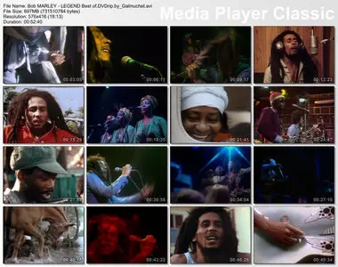 Bob MARLEY : LEGEND [DVDrip] Documentary + Best of