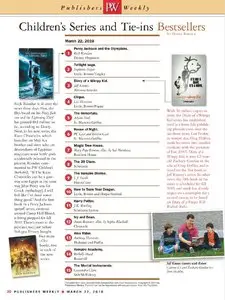 Publishers Weekly - 22 March 2010