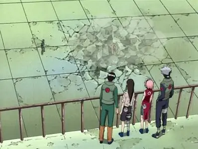 Naruto S02E14 Lee's Hidden Strength Forbidden Secret Jutsu EAC3 2 0