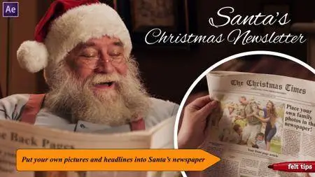 Santa’s Christmas Newsletter - Project for After Effects (VideoHive)