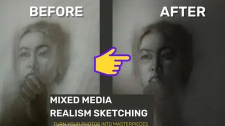Mixed Media Sketching: Turn Your Pencil Sketches Into Realistic Portraits