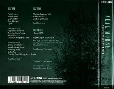 Neal Morse - Testimony Two (2011) {2CD+DVD5 NTSC Special Edition InsideOut Music 0505580}