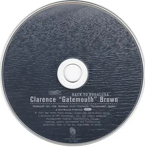 Clarence 'Gatemouth' Brown - Back To Bogalusa (2001)