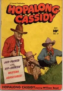 Hopalong Cassidy 019 (Fawcett) (May 1948) (Gremlin