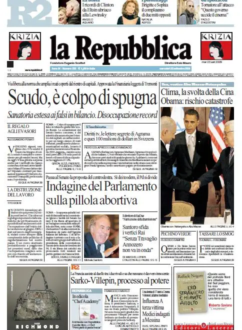 La Repubblica (23-09-09)