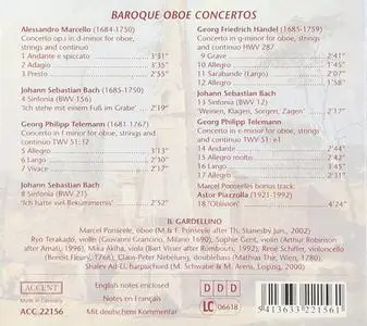 Ensemble Il Gardellino - Baroque Oboe Concertos: Bach, Handel, Marcello, Telemann (2002)