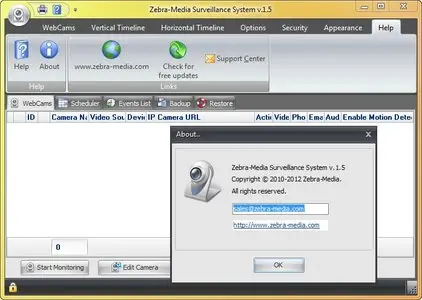 Zebra-Media Surveillance System 1.5
