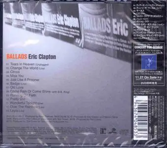 Eric Clapton - Ballads (2003) {Japanese Limited Edition}