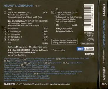 Helmut Lachenmann - Les Consolations (2008)