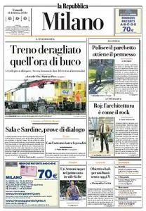 la Repubblica Milano - 14 Febbraio 2020