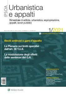 Urbanistica e appalti - Gennaio 2021