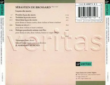 Gerard Lesne, Veronique Gens, Il Seminario Musicale - Brossard: Lecons des morts (1997)