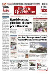 Il Fatto Quotidiano - 12 Novembre 2016