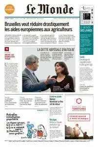 Le Monde du Vendredi 1er Juin 2018