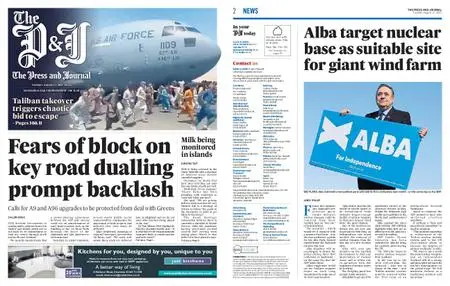 The Press and Journal Moray – August 17, 2021