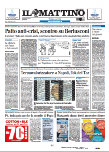 Il Mattino del 04 Agosto 2011