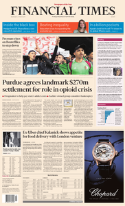 Financial Times Europe – 27 March 2019