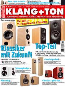 Klang & Ton - Magazin für Lautsprecher Selbstbau Dezember/Januar 01/2014