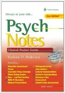 PsychNotes: Clinical Pocket Guide, 2nd Edition by Darlene D. Pedersen