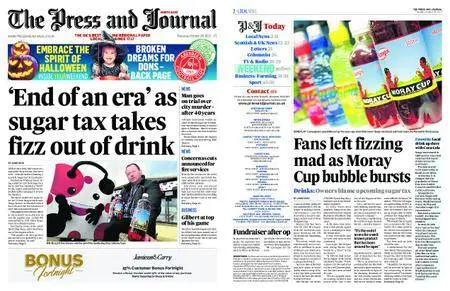 The Press and Journal North East – October 26, 2017