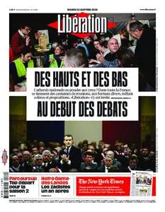 Libération - 22 janvier 2019