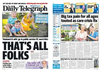 The Daily Telegraph (Sydney) – September 07, 2020