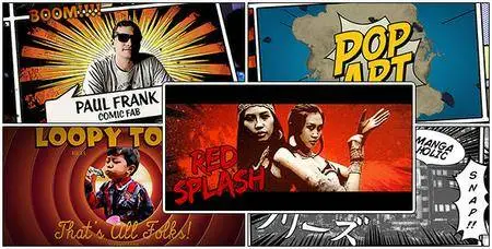 Freeze Frames: Comic Pack - Project for After Effects (VideoHive)