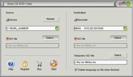 Easy CD DVD Copy v1.2.30