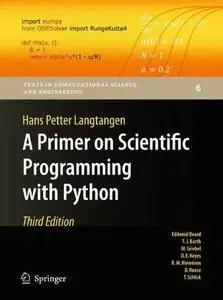 A Primer on Scientific Programming with Python (repost)