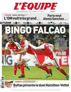 L'equipe du Dimanche 16 Avril 2017