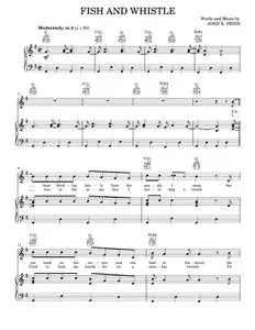 Fish and whistle - John Prine (Piano-Vocal-Guitar)