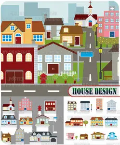 Stock Vector - House Design
