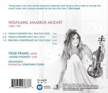 Vilde Frang - Mozart: Violin Concertos Nos 1, 5 & Sinfonia concertante (2015) [Official Digital Download 24/44]